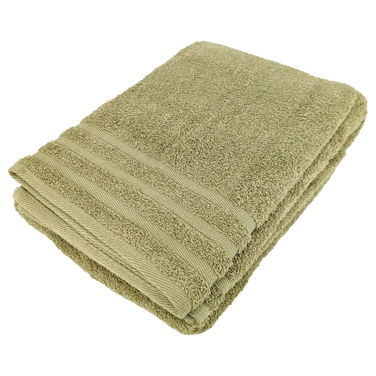 Drap De Bain 100x150 Cm Efficience Pure Vert Olive