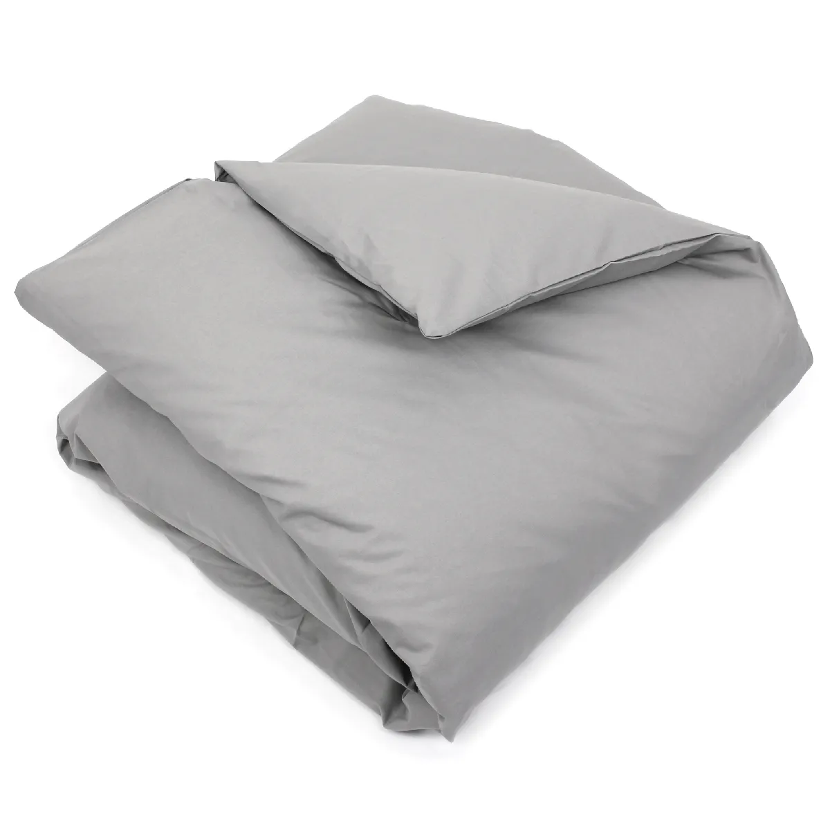 Housse De Couette Uni 240x220 Cm Coton Alto Alu