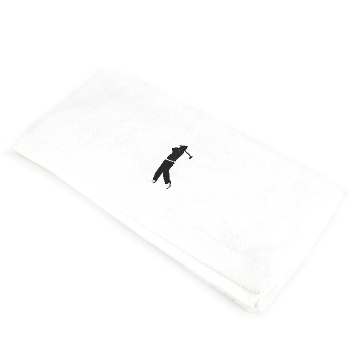 Serviette De Toilette 50x100 Cm Coton 550g/m2 Pure Golf Blanc