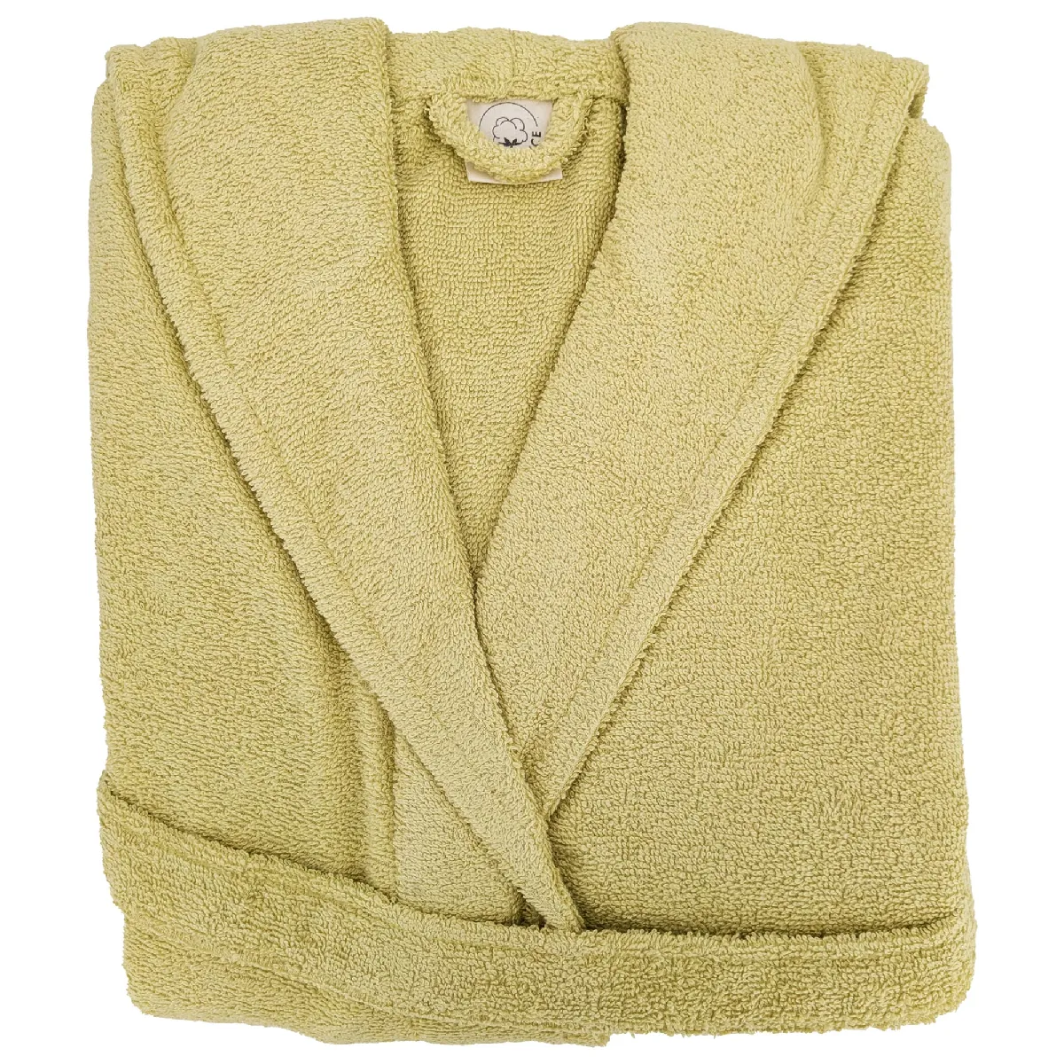 Peignoir À Capuche Adulte Efficience Pure Coton M Vert Menta