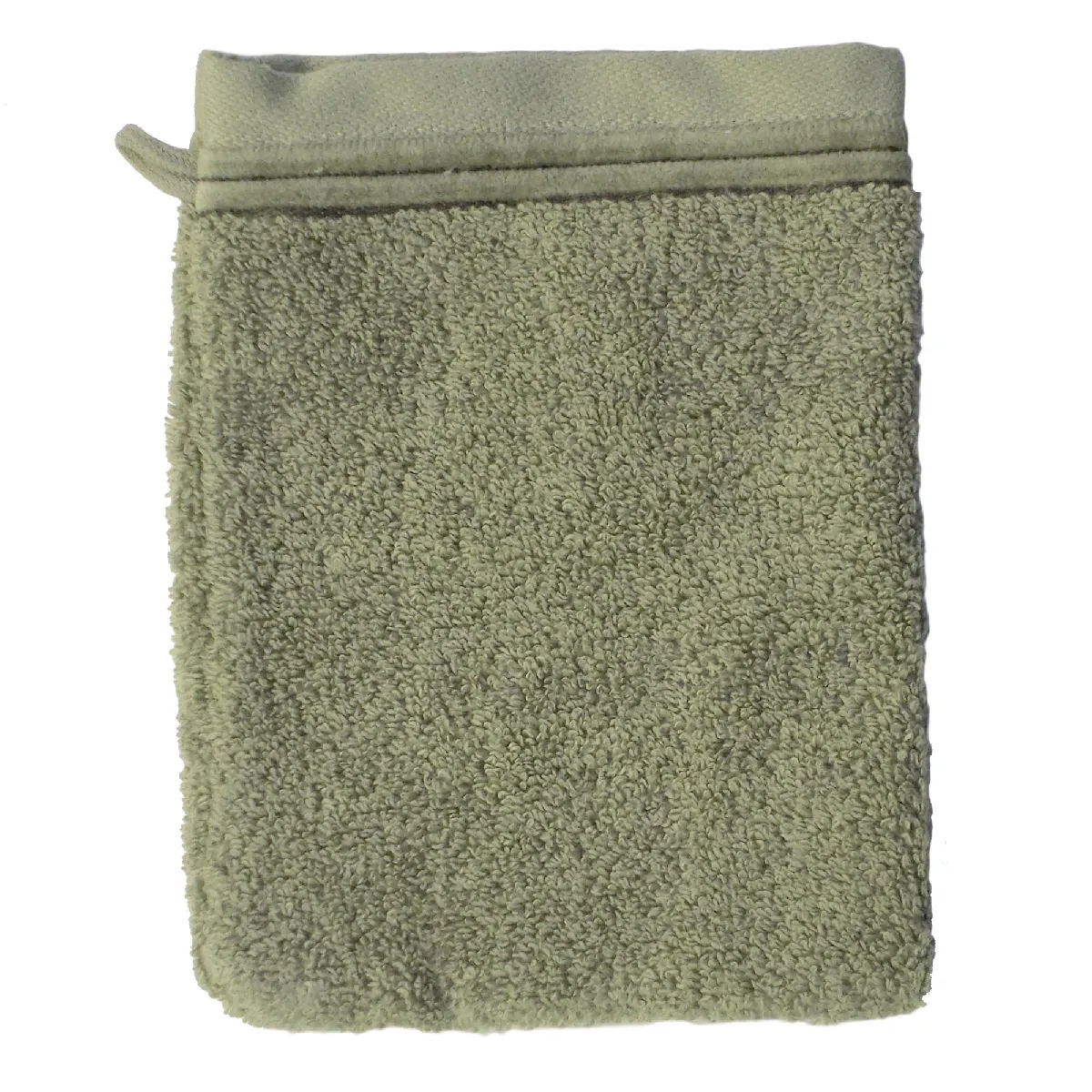 Gant De Toilette 16x21 Cm Juliet Vert 520g/m2