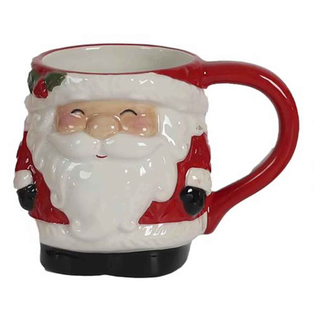 Mug En Céramique 35 Cl Collection Christmas Time Modèle Père Noel