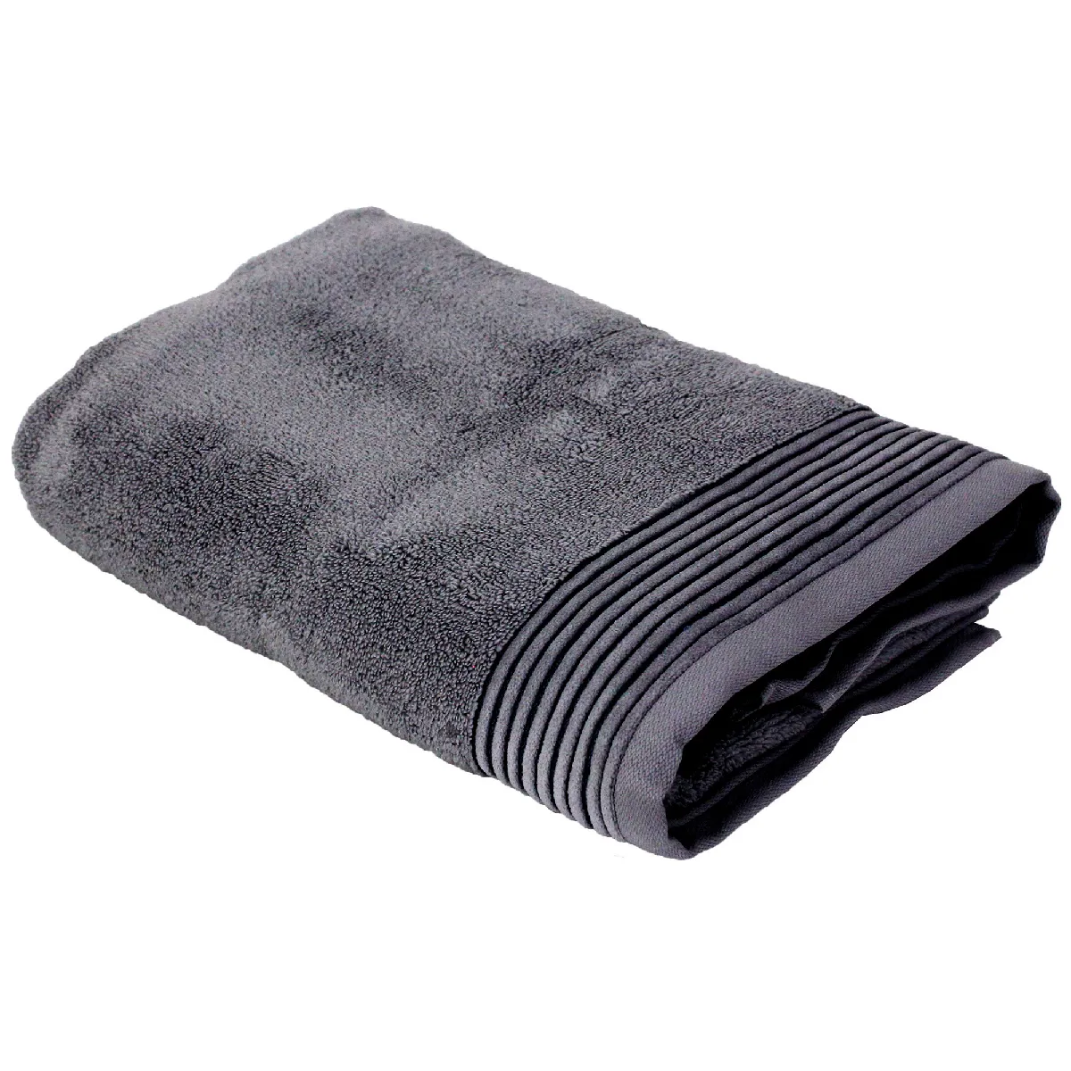 Drap De Bain 100x150 Cm Juliet Anthracite 520g/m2
