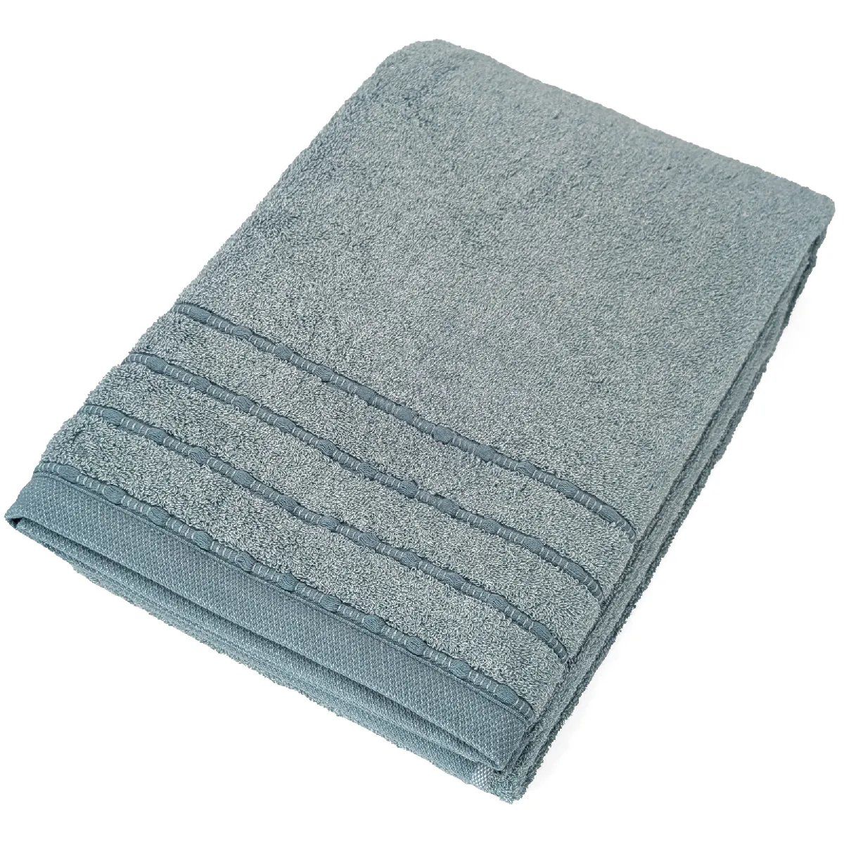 Drap De Bain Coton 500 G/m² 100x150cm Vivid Vert Opaline