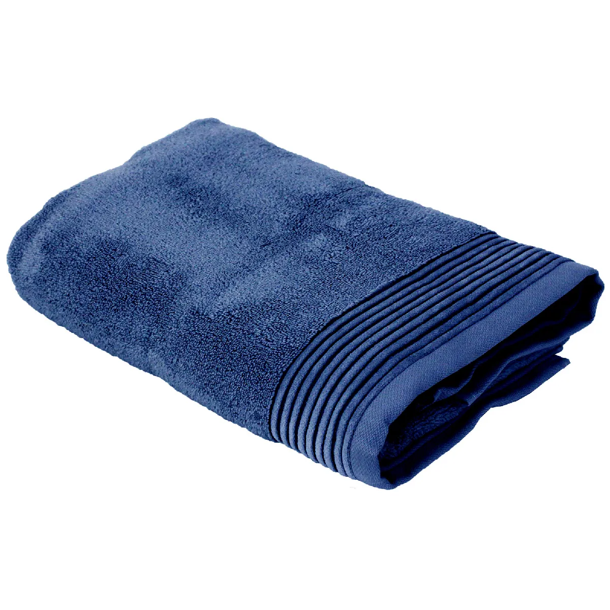 Drap De Bain 100x150 Cm Juliet Bleu 520g/m2