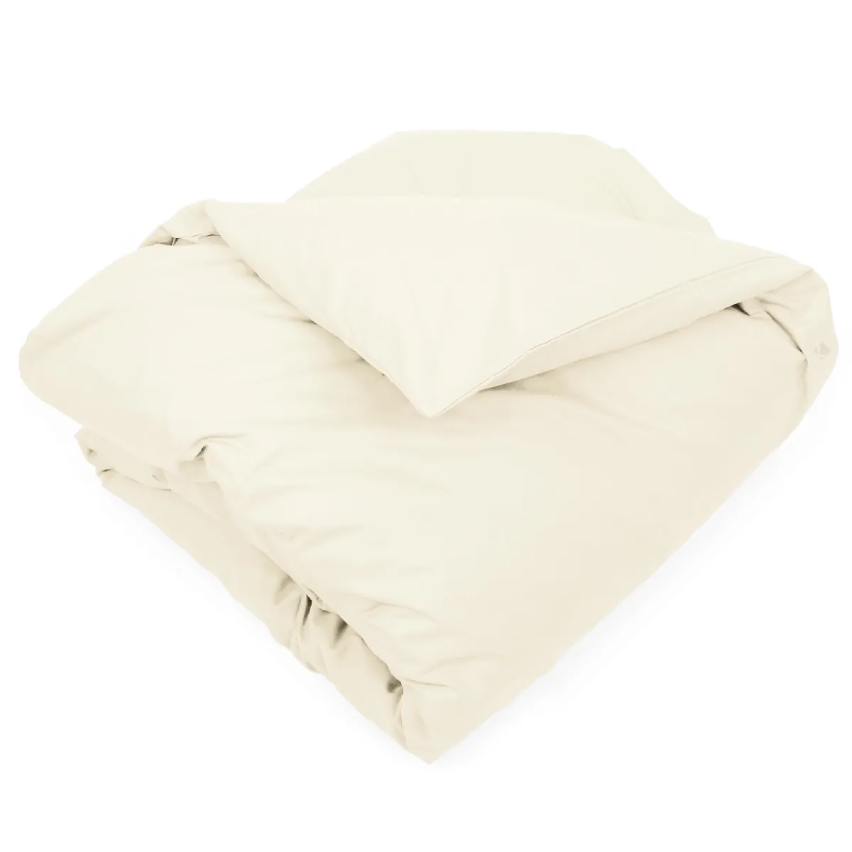 Housse De Couette Uni 200x200 Cm Coton Alto Crème