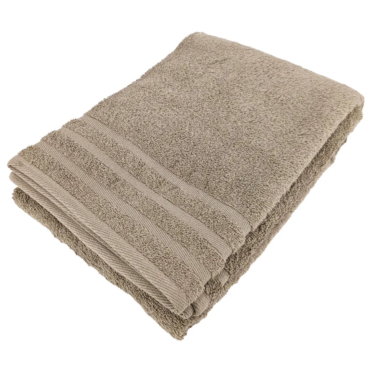 Drap De Bain 100x150 Cm Efficience Pure Marron Roble