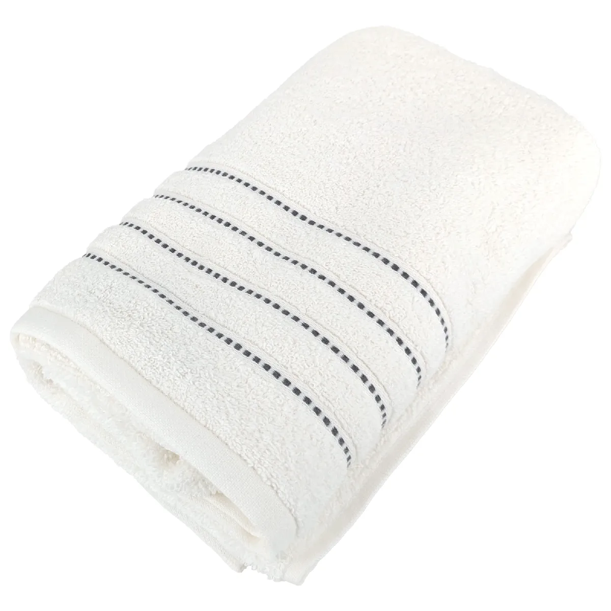 Serviette De Toilette 50x100 Cm Coton 500 G/m² Charm Blanc