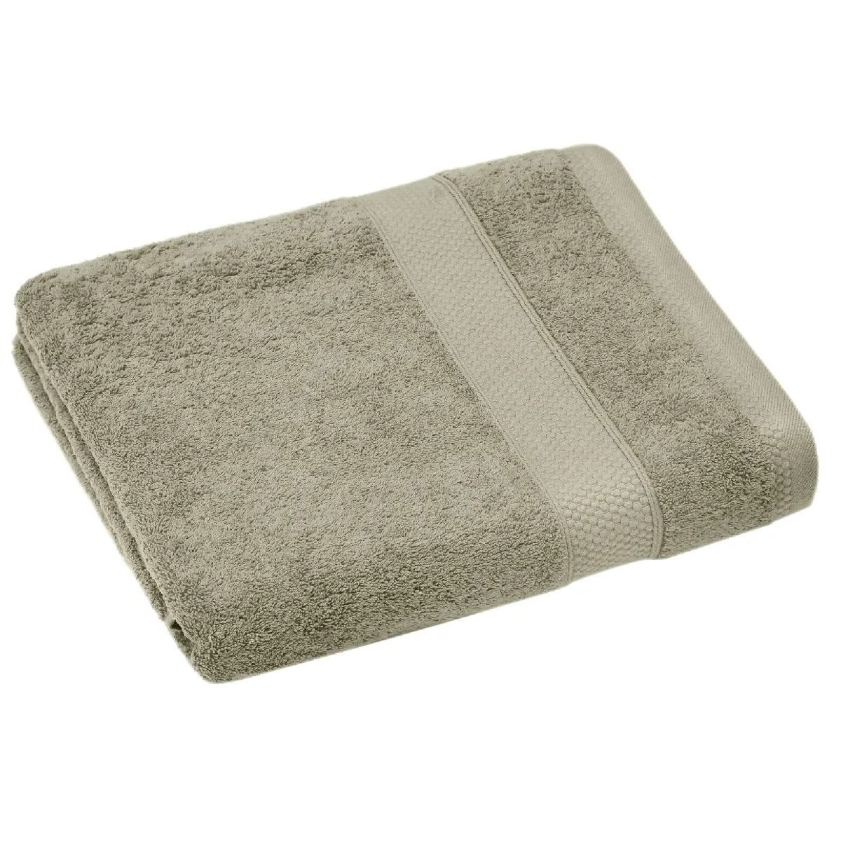 Serviette De Toilette Coton 550g/m2 50x90 Cm Naïa Vert Romarin