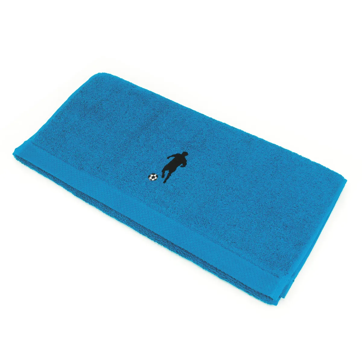 Linnea Pure Football Serviette À Main Bleu 50 X 100 Cm