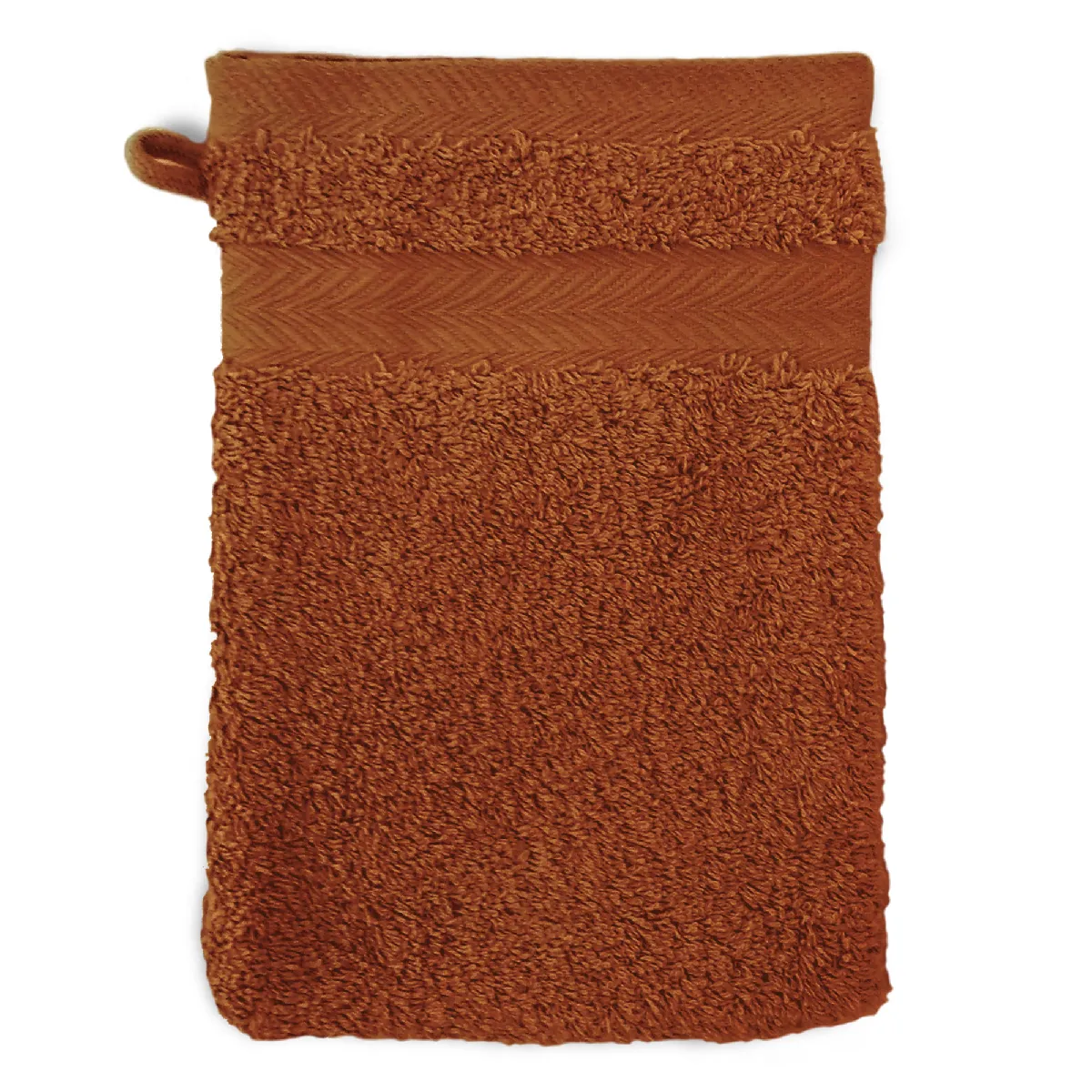 Gant De Toilette 16x21 Cm Royal Cresent Jaune Topaze 650g/m2