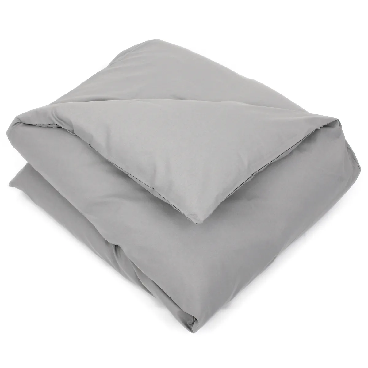 Housse De Couette Uni 200x200 Cm Coton Alto Alu