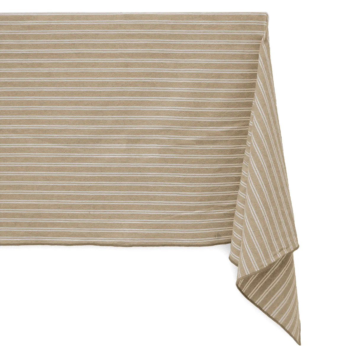 Nappe Rectangulaire 160x300 Cm Coton Lili Marron Camel