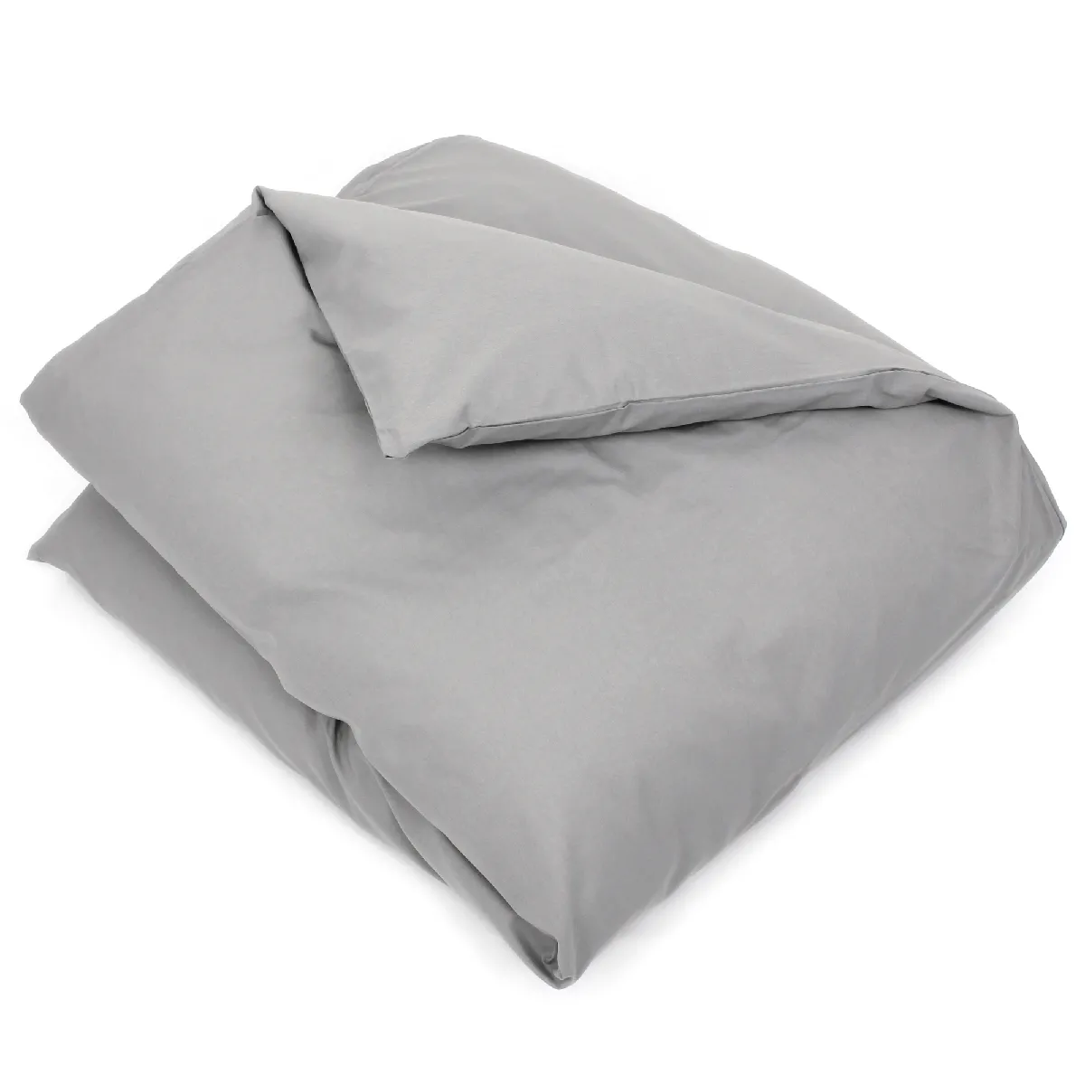 Housse De Couette Uni 140x200 Cm Coton Alto Alu