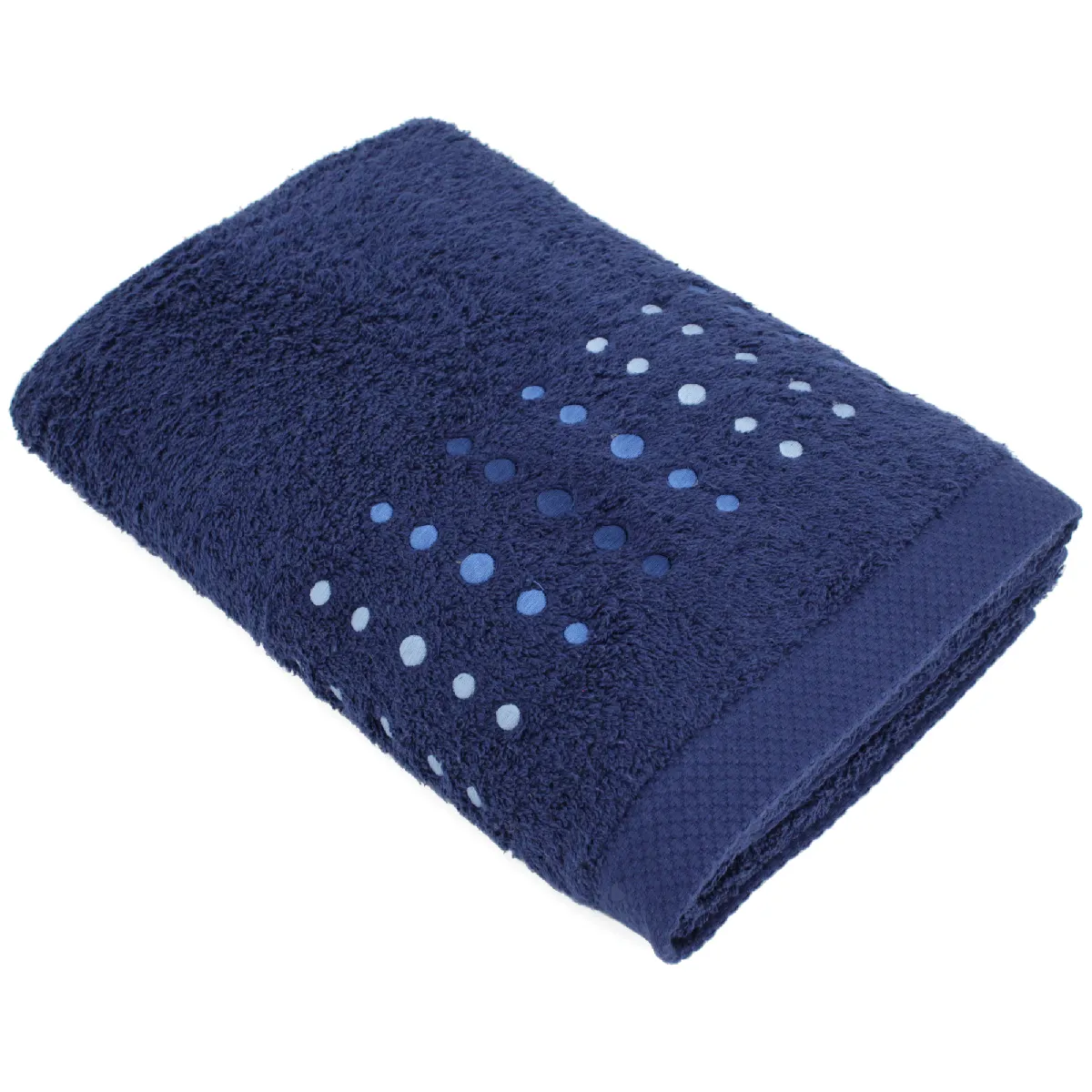 Linnea Pure Points Bleu Coton 70 X 140 Cm 1 Pièce(s)