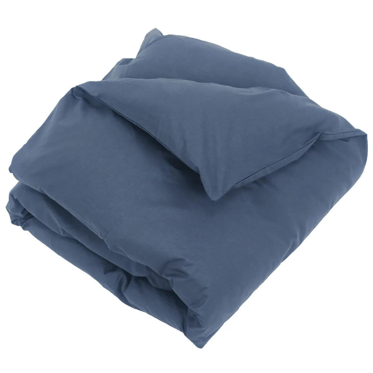 Linnea Alto Housse De Couette Bleu Coton 200 X 200 Cm
