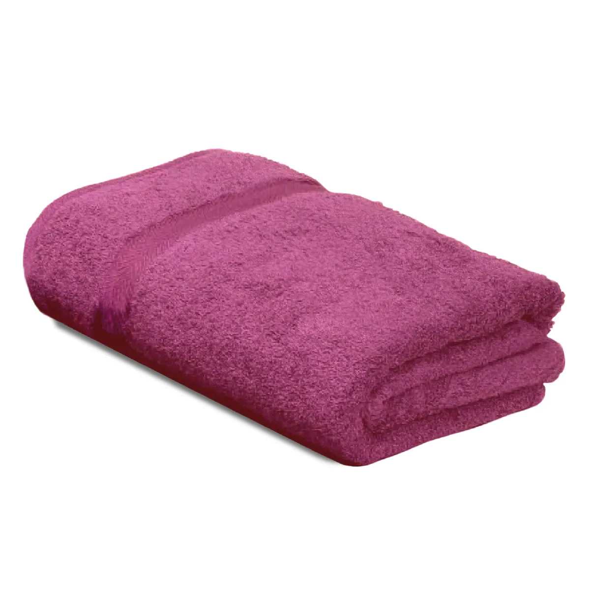 Serviette De Toilette 40x60 Cm Royal Cresent Rose Vin 650g/m2