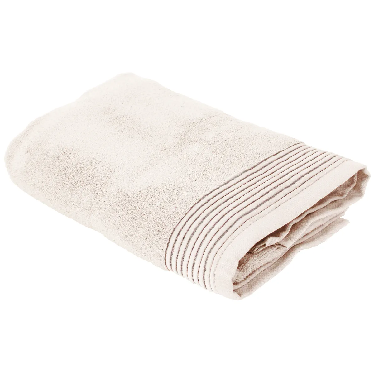 Drap De Bain 100x150 Cm Juliet Blanc Crème 520g/m2