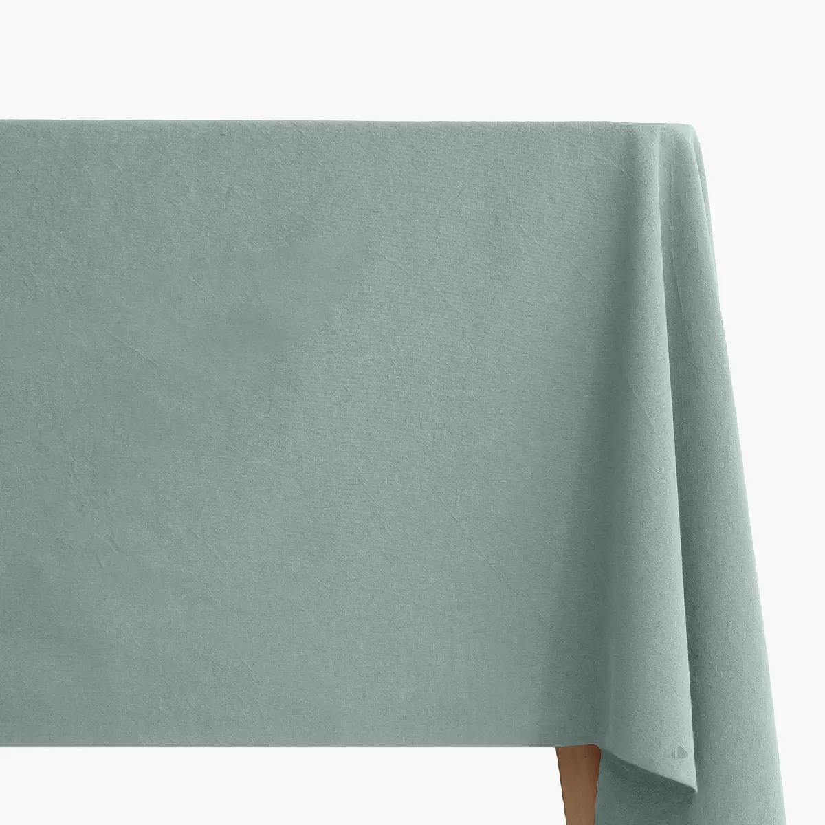 Nappe Carrée En Lin Et Coton 170x170 Cm Mattis Vert Lichen