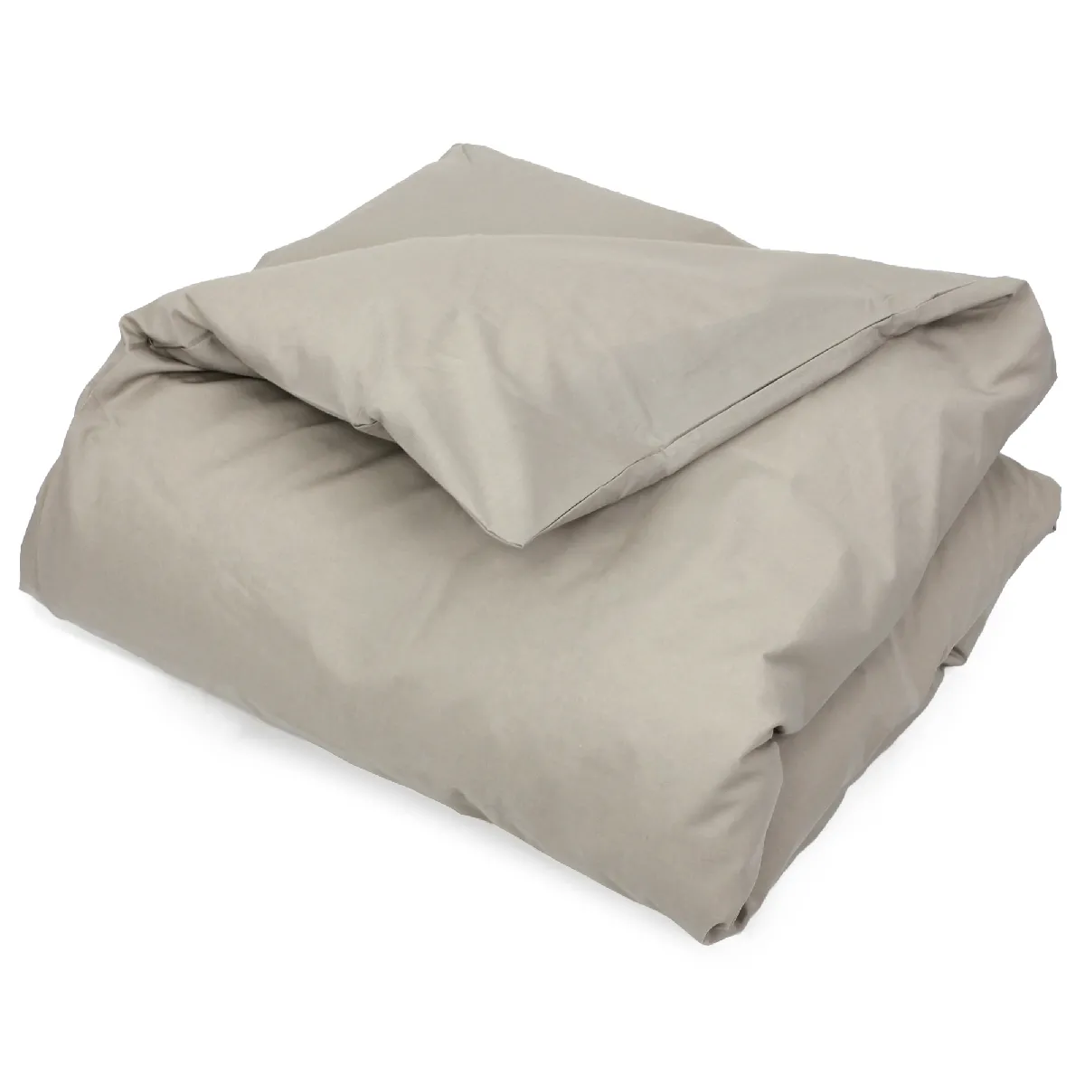 Housse De Couette Uni 140x200 Cm Coton Alto Chamois