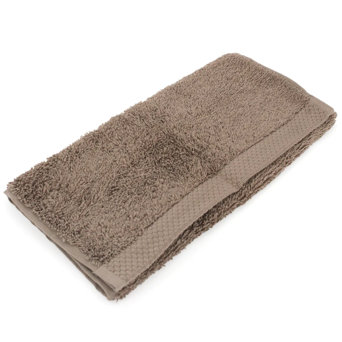 Serviette Invité 33x50 Cm Pure Taupe 550g/m2