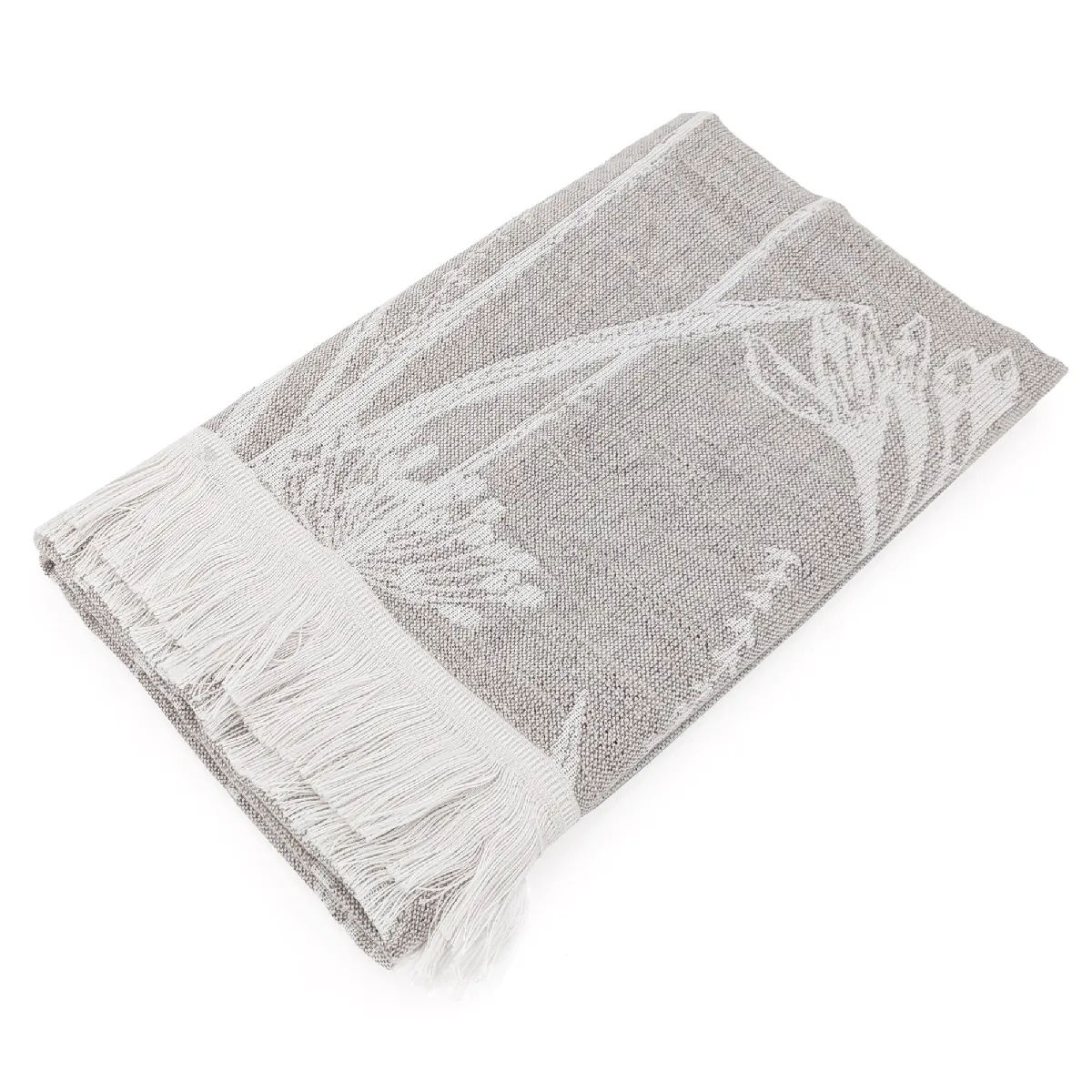 Serviette De Toilette Coton 50x100 Cm Collection Dry Dandelion Beige