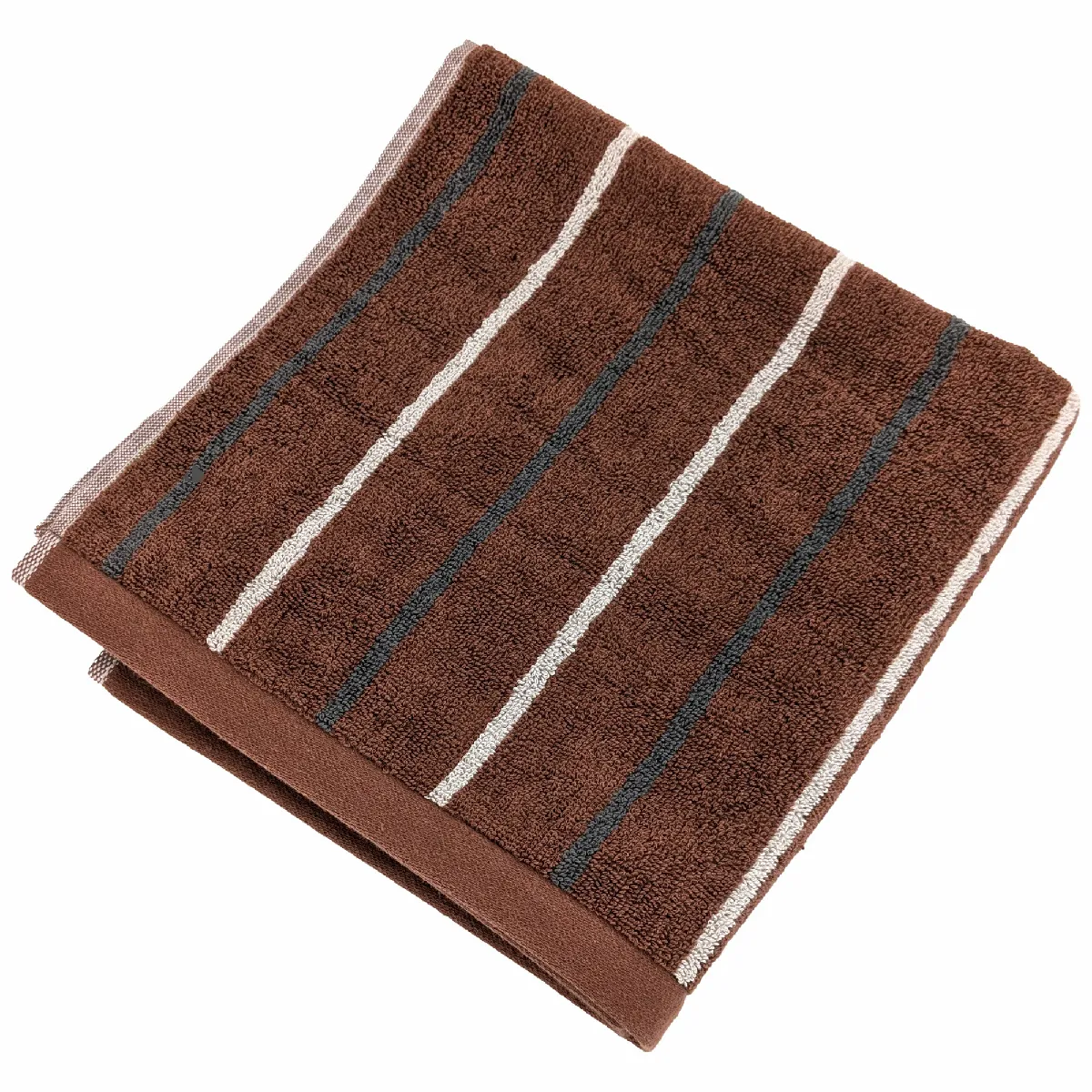 Serviette De Toilette 50x100 Cm Bold Coton 500g/m² Marron Terracotta