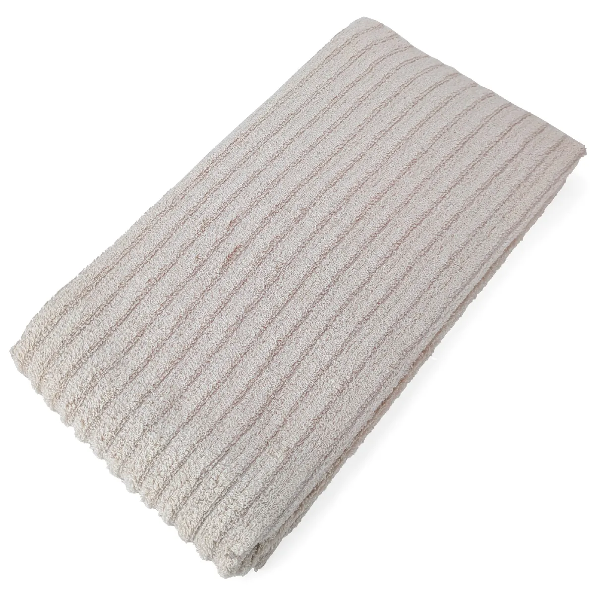 Drap De Douche Uni Coton 70x140 Cm Spectre Beige