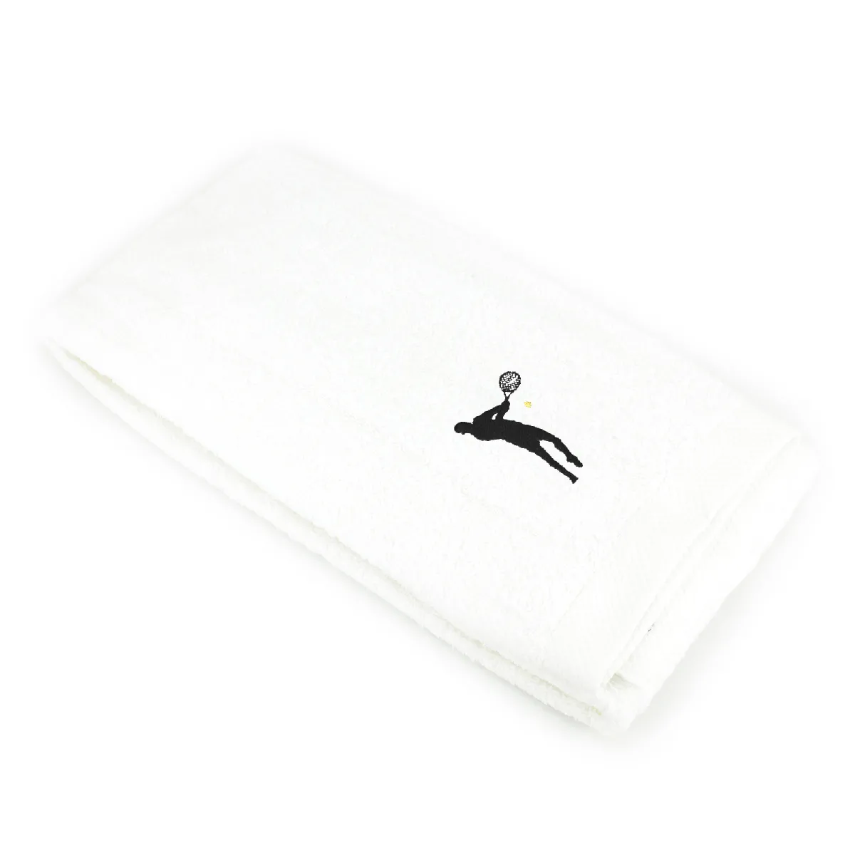Linnea Pure Tennis Blanc Coton 70 X 140 Cm 1 Pièce(s)