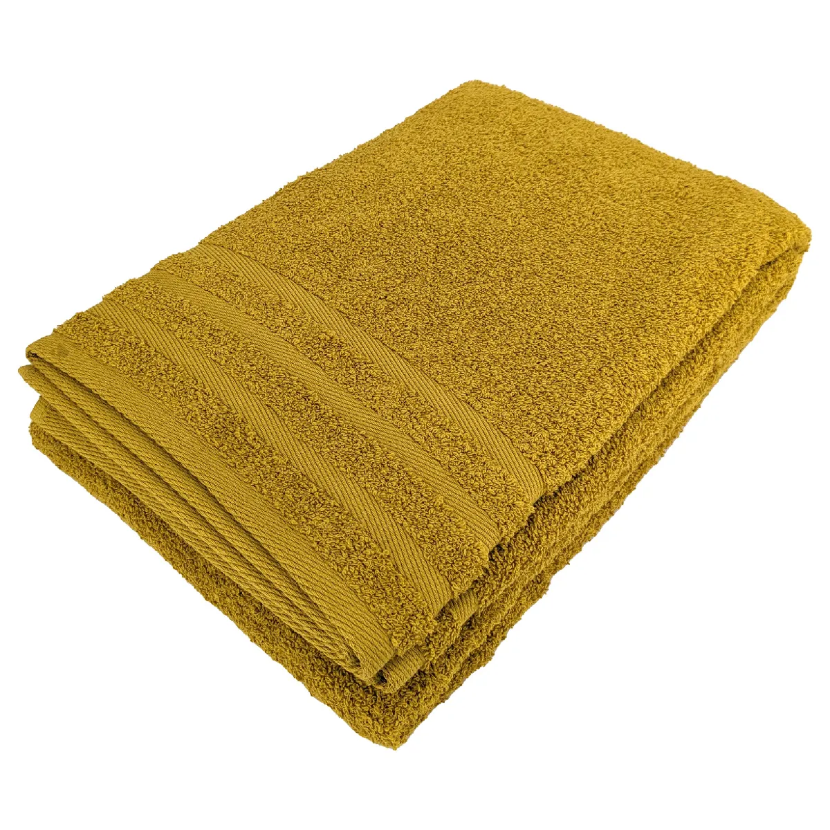 Drap De Bain 100x150 Cm Efficience Pure Jaune Mimbre