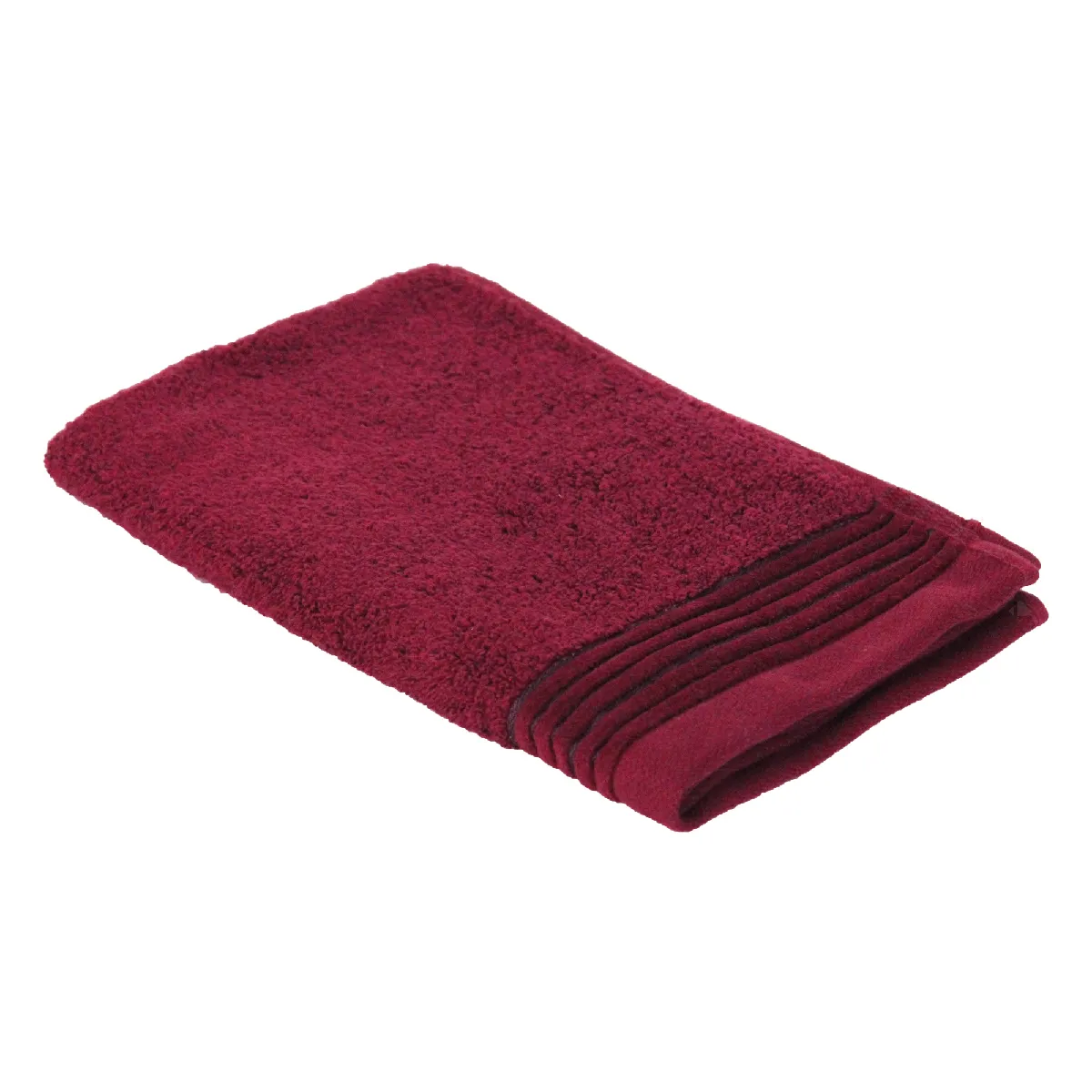 Serviette Invité 33x50 Cm Juliet Rouge Bordeaux 520g/m2