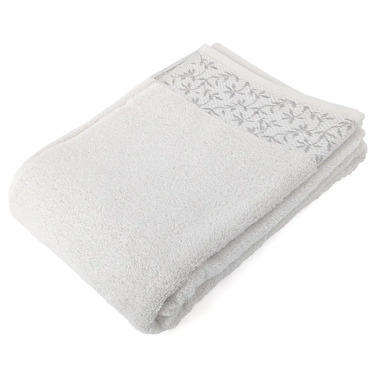 Drap De Bain 100x150 Cm Dry Vine Coton Beige