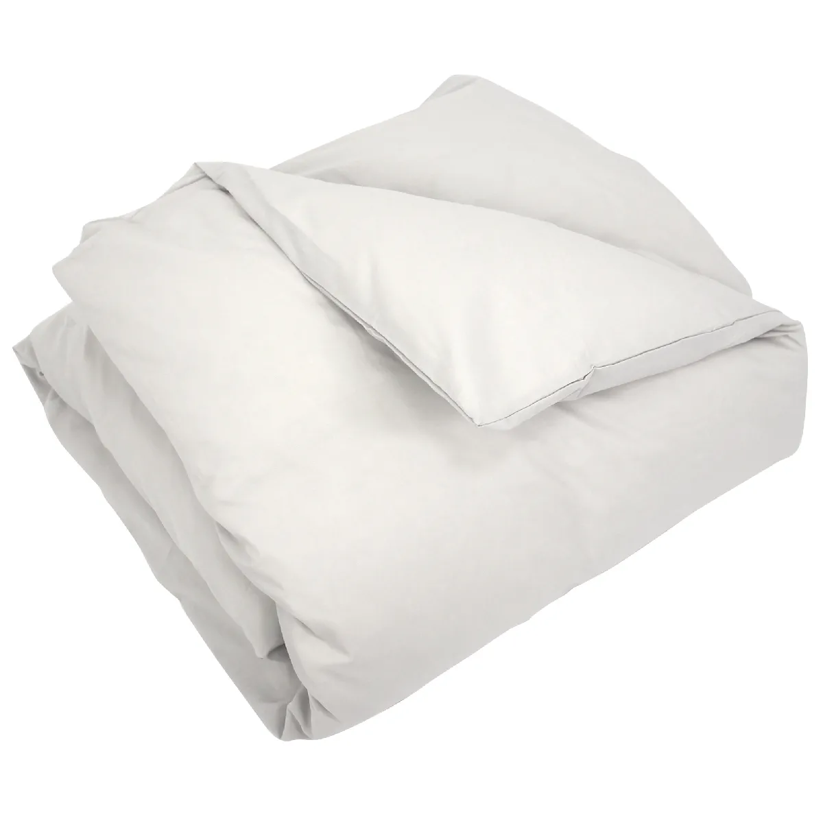 Housse De Couette Uni 200x200 Cm Coton Alto Calcium