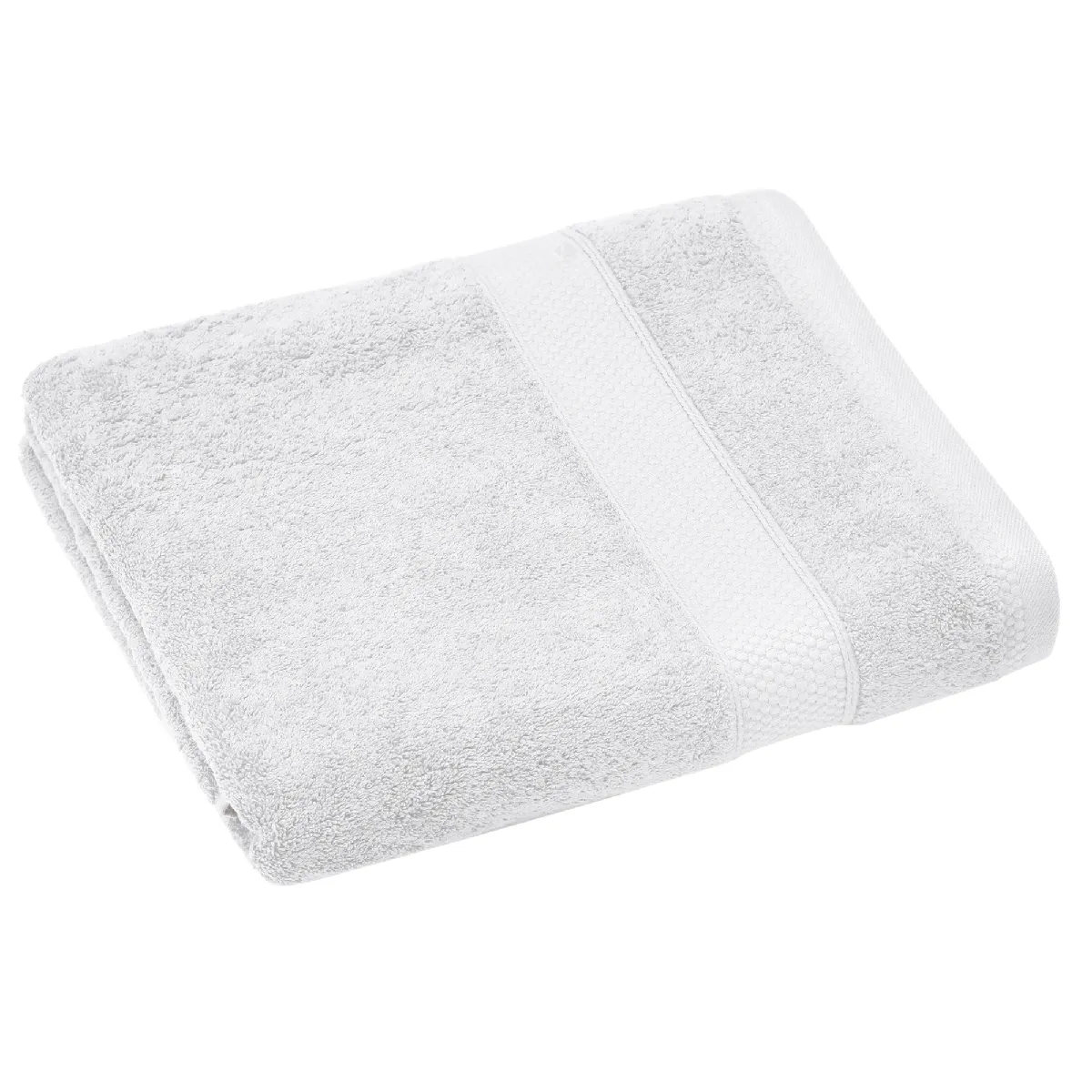 Serviette De Toilette Coton 550g/m2 50x90 Cm Naïa Blanc