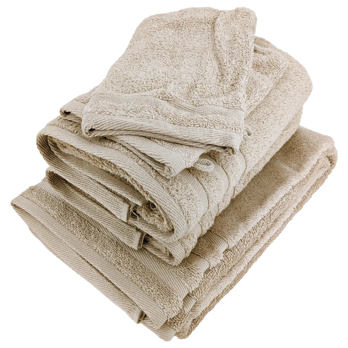 Parure De Bain Efficience Pure Marron Marfil 5 Pièces