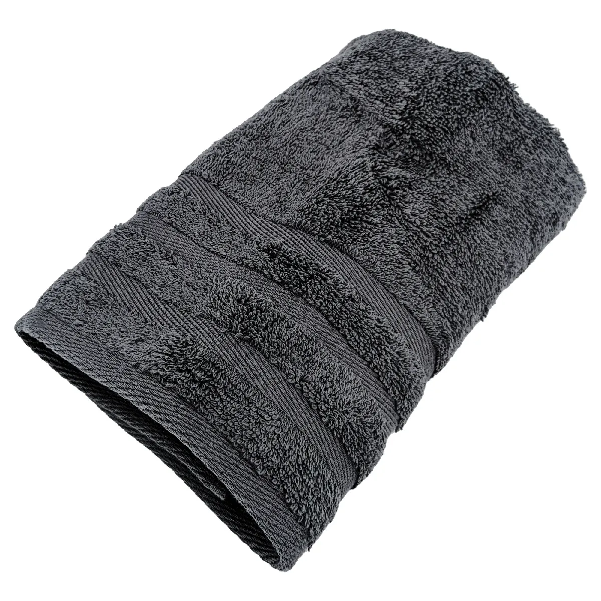Serviette De Toilette 50x100 Cm Efficience Pure Noir Iron