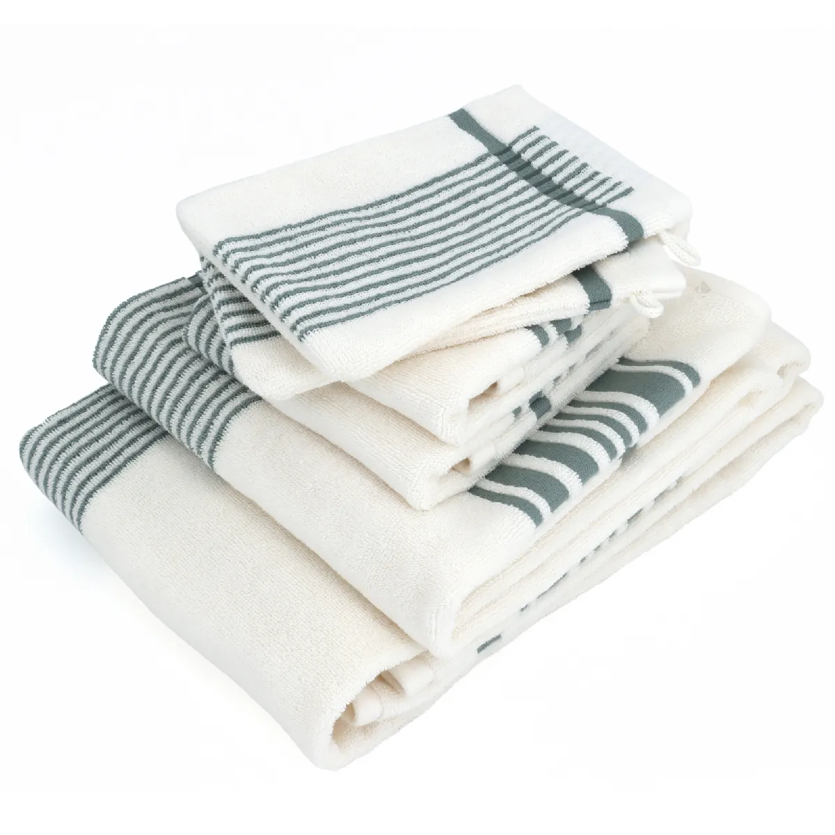 Linnea Ribbon Vert Coton