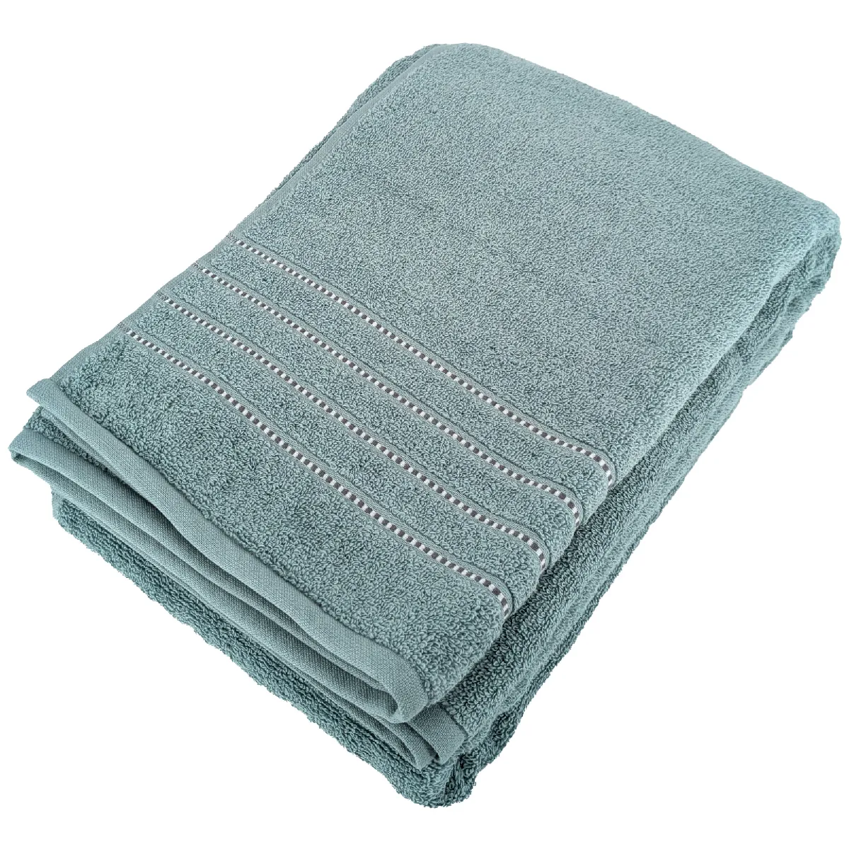 Drap De Bain 100x150 Cm Coton 500 G/m² Charm Bleu Olympique