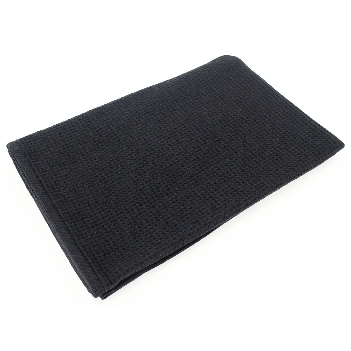 Linnea Pure Waffle 90 X 160 Cm Coton Noir 1 Pièce(s)