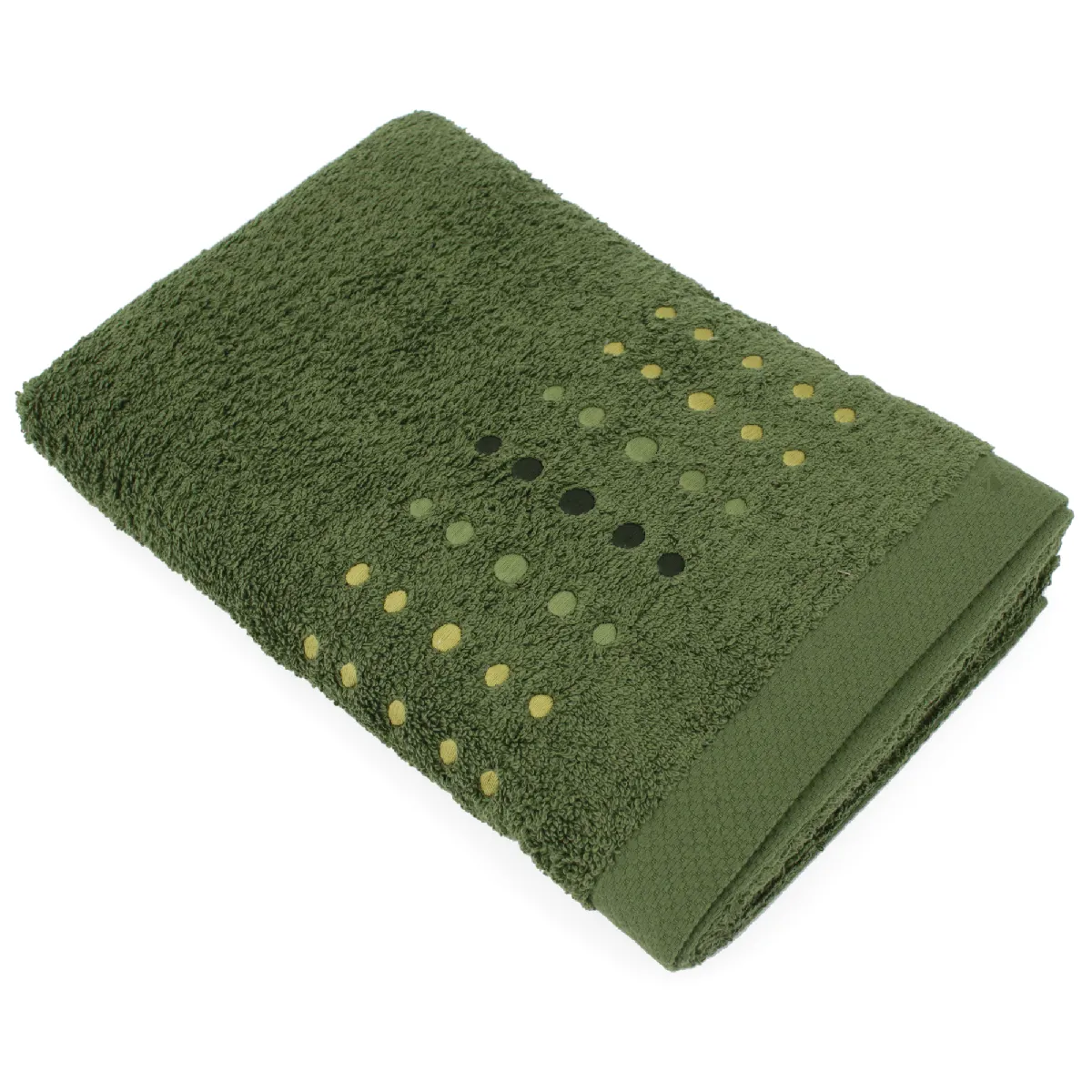 Linnea Pure Points Vert Coton 70 X 140 Cm 1 Pièce(s)