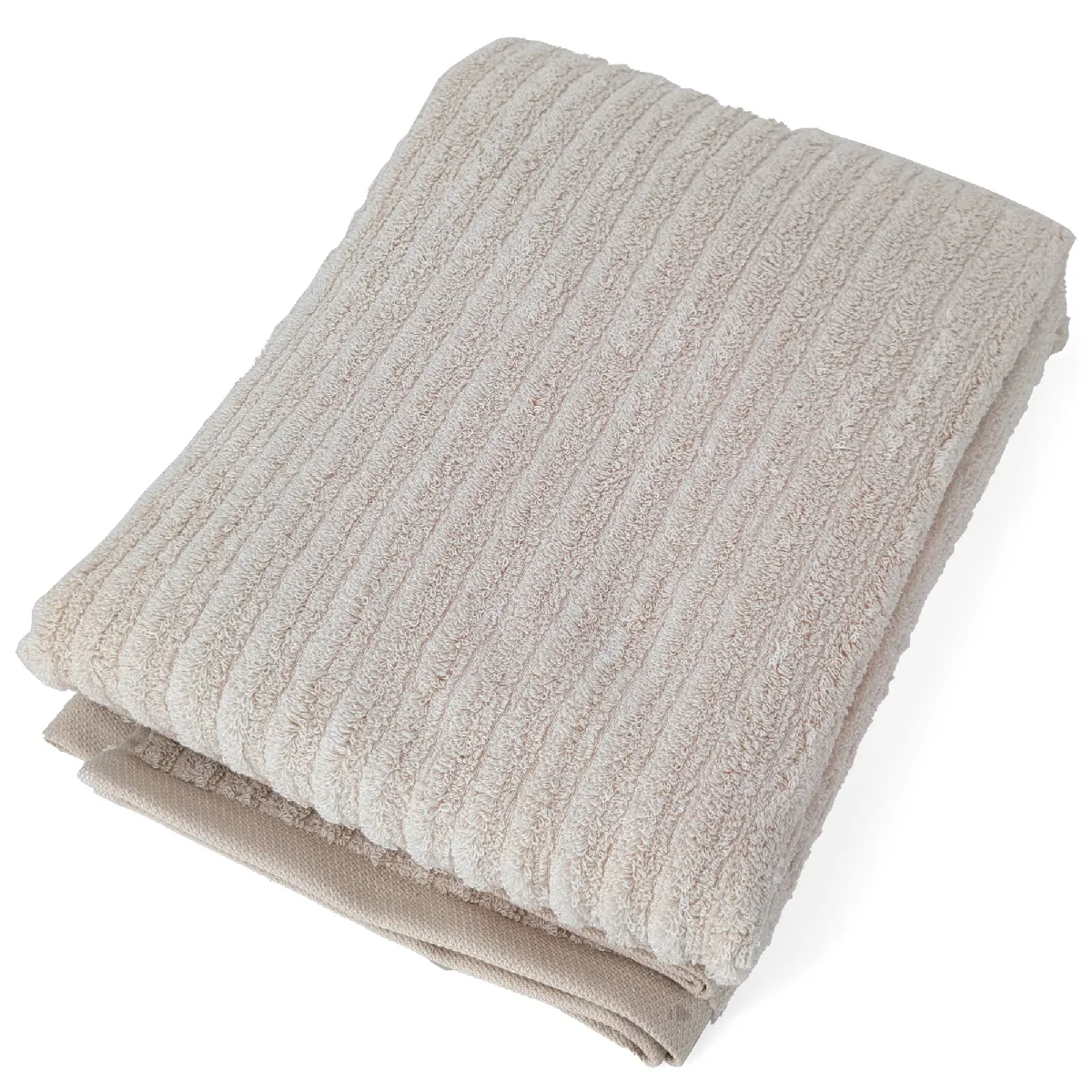 Drap De Bain Uni Coton 100x150 Cm Spectre Beige