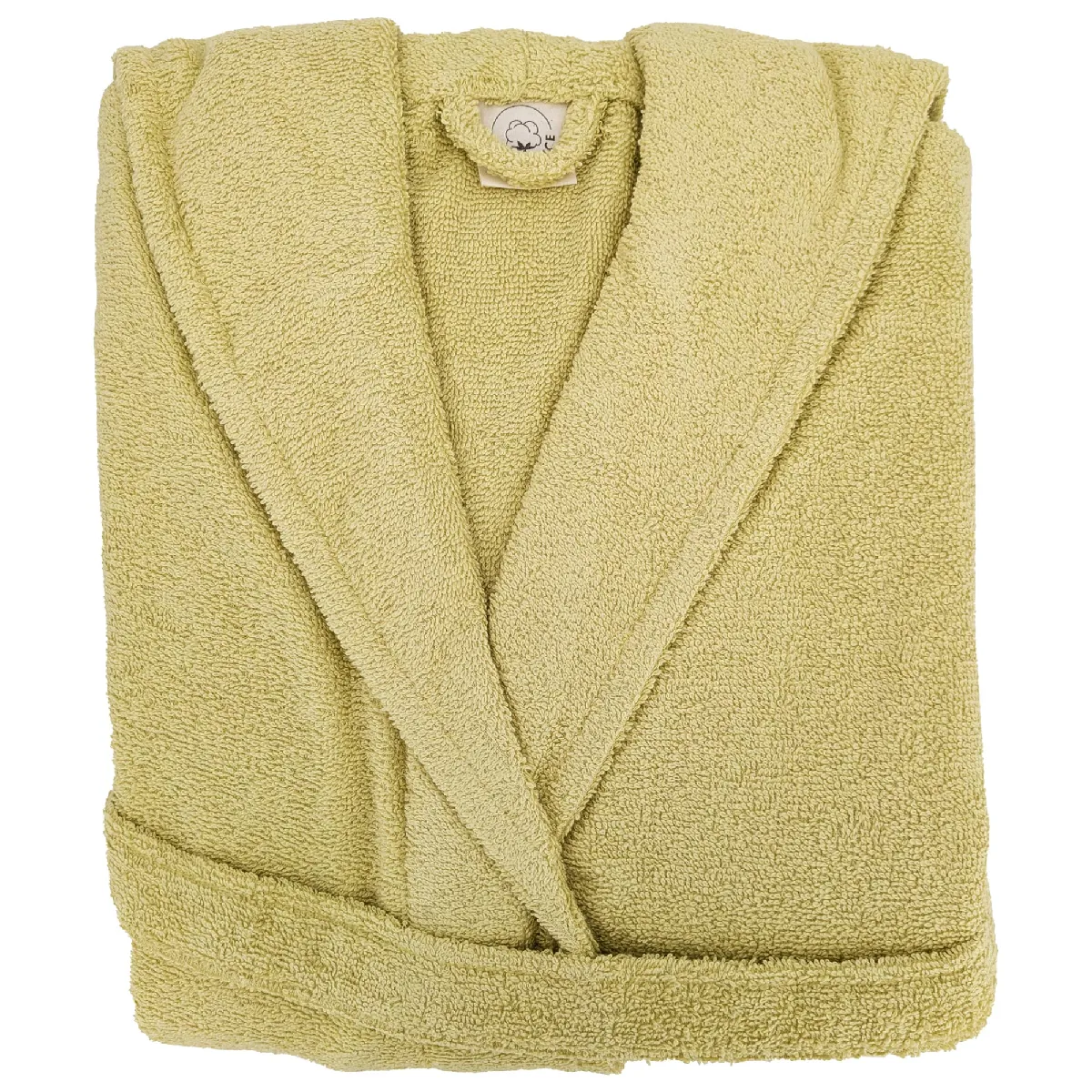 Peignoir À Capuche Adulte Efficience Pure Coton S Vert Menta