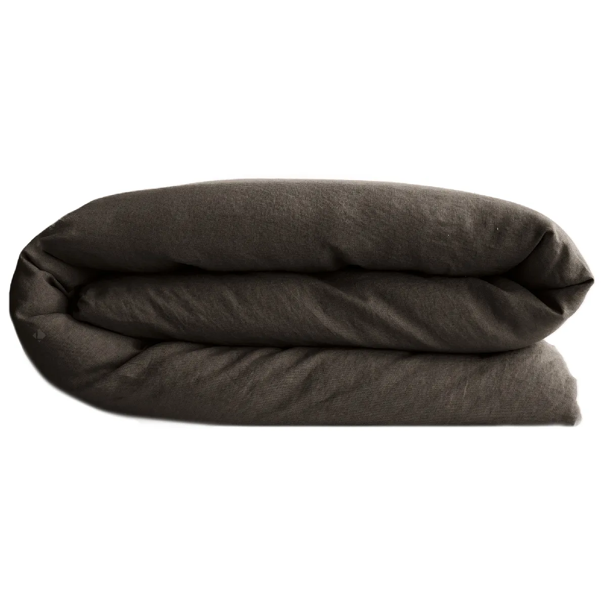 Linnea Sonate Housse De Couette Noir Lin 240 X 220 Cm