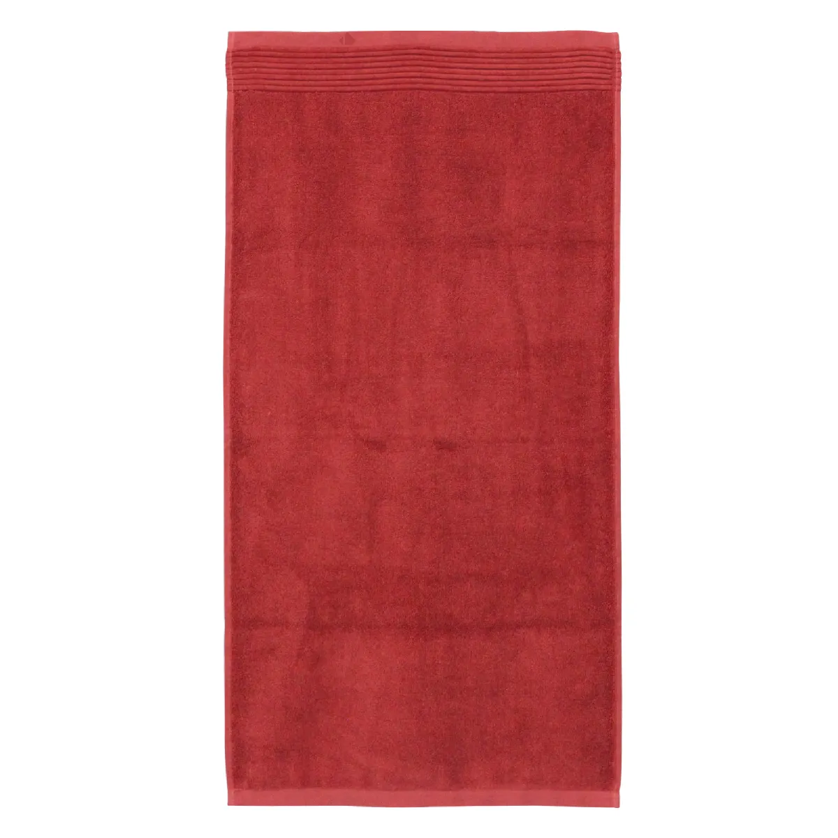Serviette De Toilette 50x100 Cm Juliet Rouge Terracota 520g/m2