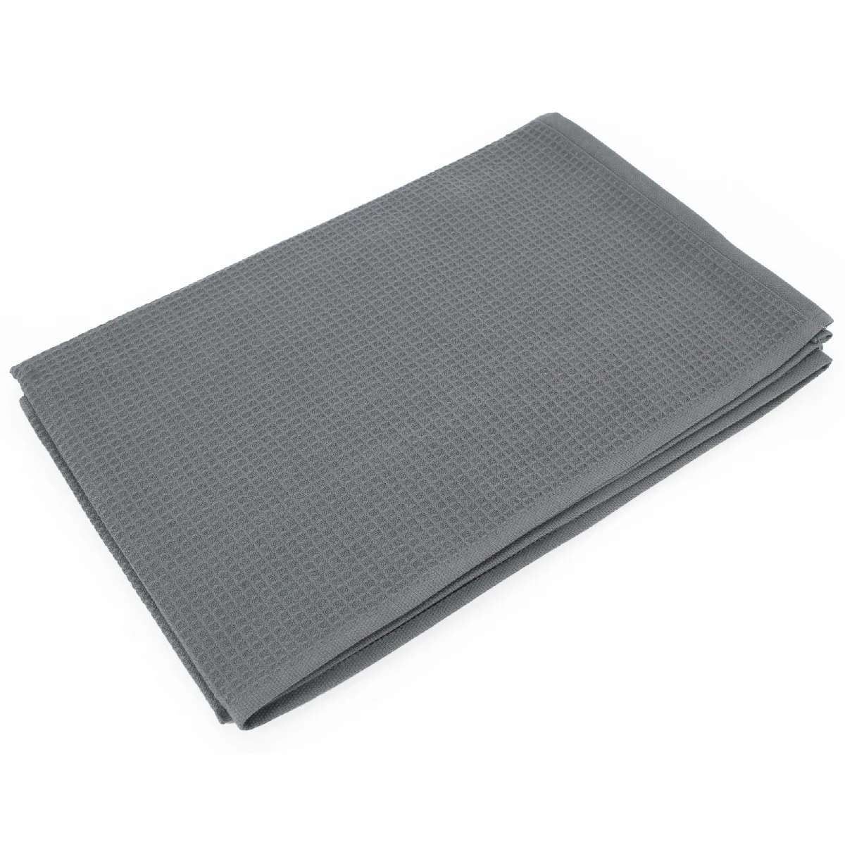 Linnea Pure Waffle 90 X 160 Cm Coton Gris 1 Pièce(s)