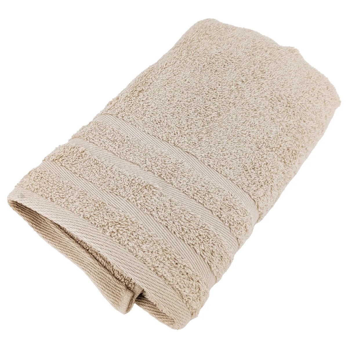 Serviette De Toilette 50x100 Cm Efficience Pure Marron Marfil