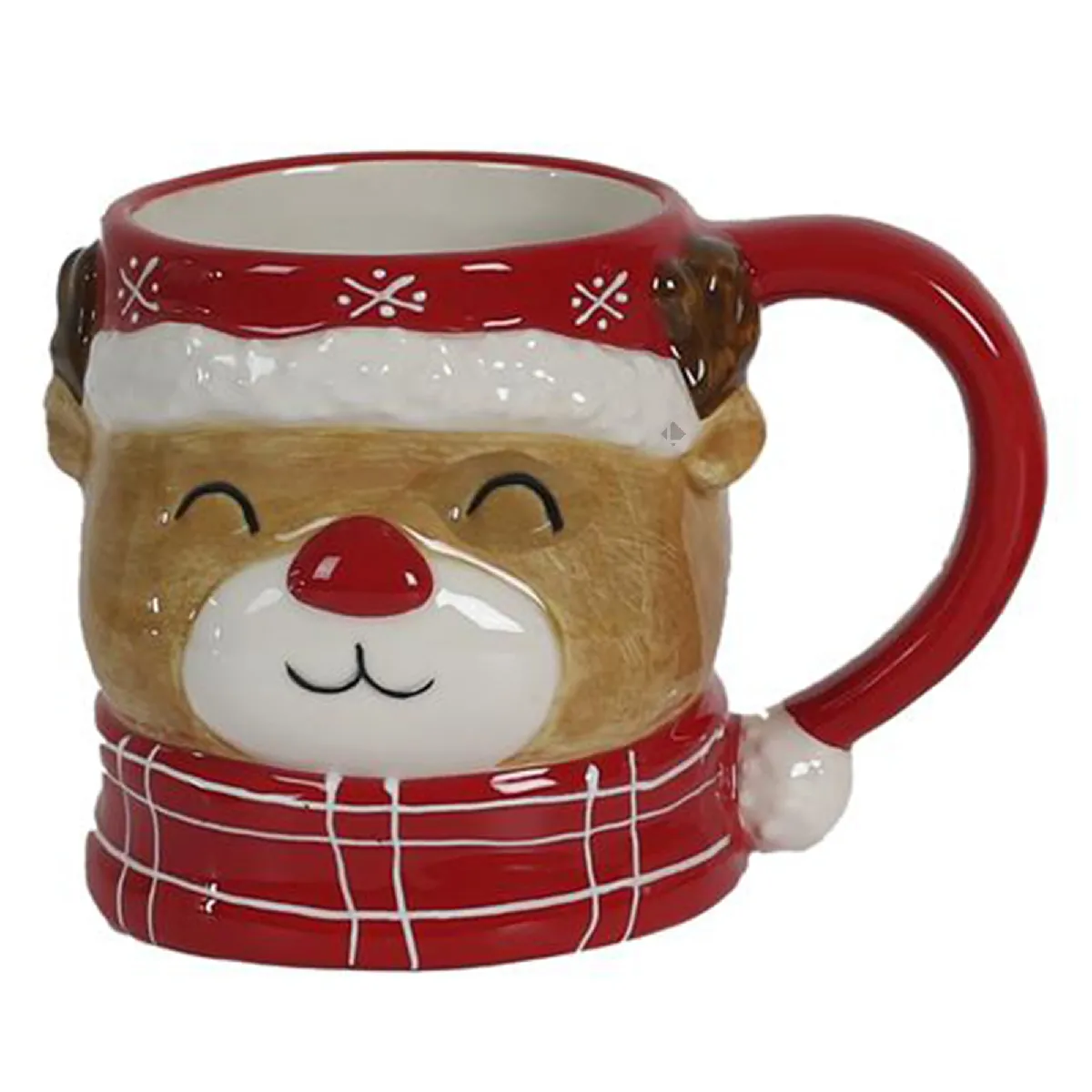 Mug En Céramique 35 Cl Collection Christmas Time Modèle Renne De Noel