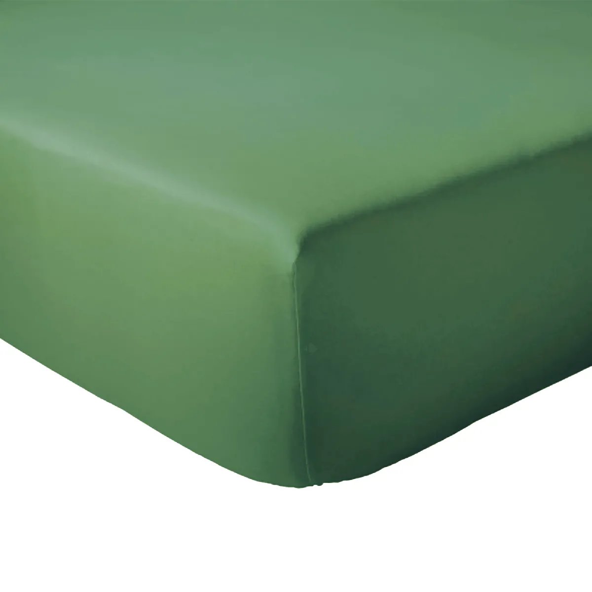 Drap Housse 140x190 Cm Bonnet 23 Coton Évasion Vert Fougère