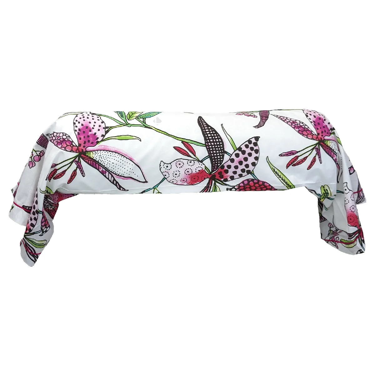 Taie De Traversin 240x43 Cm Coton Pénélope Rose