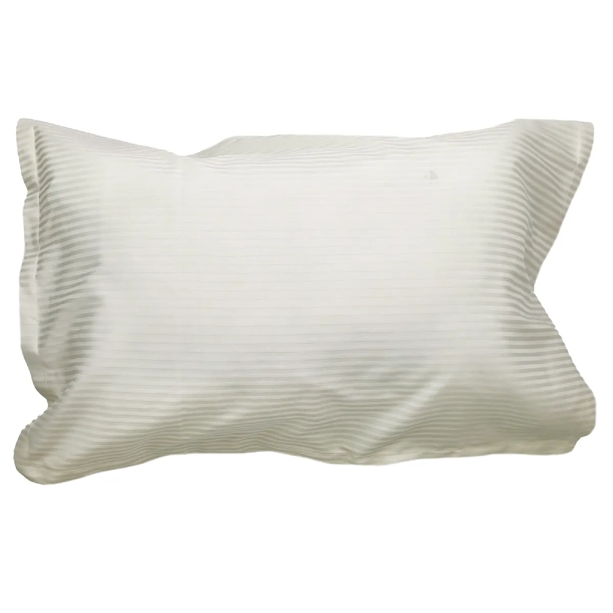 Taie D'oreiller 50x70 Cm Satin De Coton Grand Hôtel Marron Sable